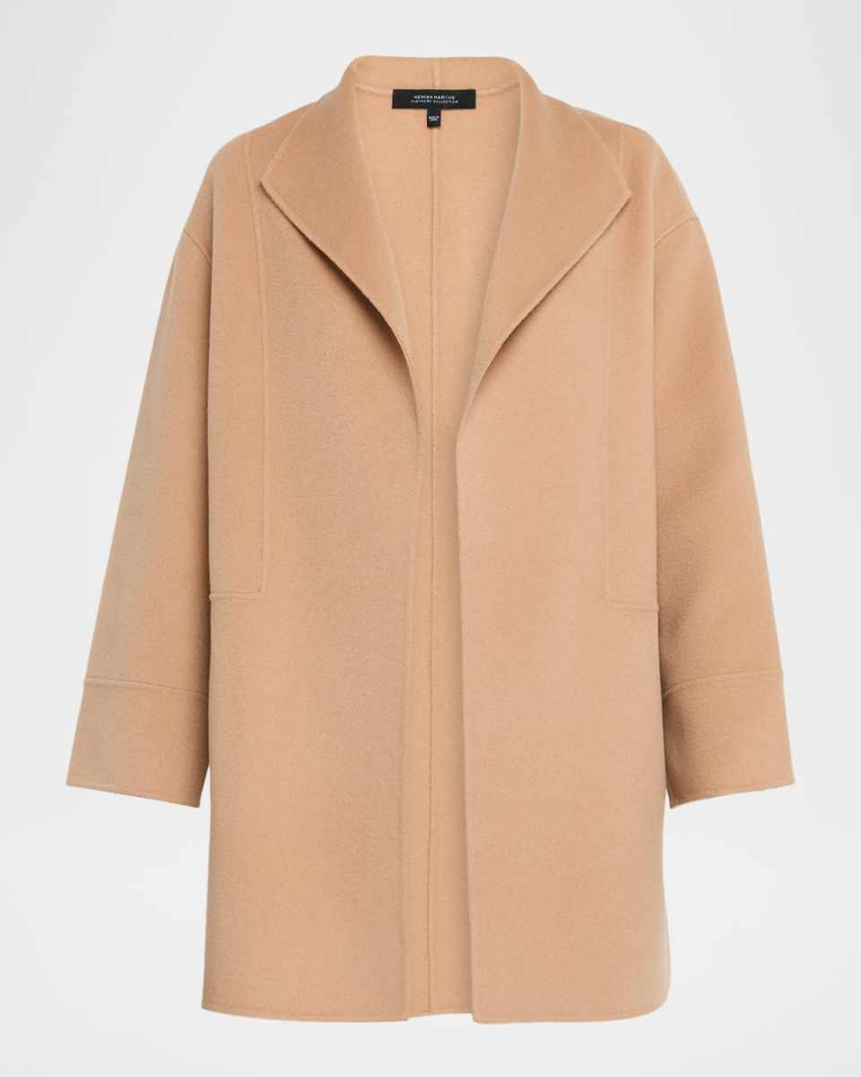 Double-Faced Cashmere Cardigan